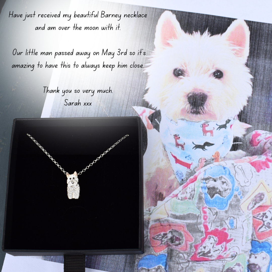 Custom pet memorial jewellery A quality tribute to your pet The Pet Jewellery Artist